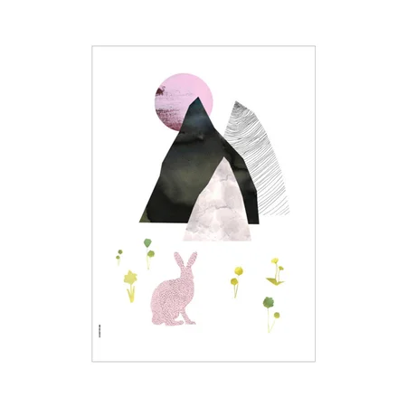I Love My Type plakat, A3 - Rabbit