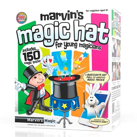Marvins Magic - Tryllesæt med 150 tricks og høj hat - Simply Magic