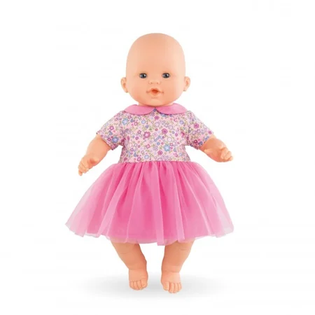 Corolle dukketøj, mon grand pink kjole med tyl - 36 cm