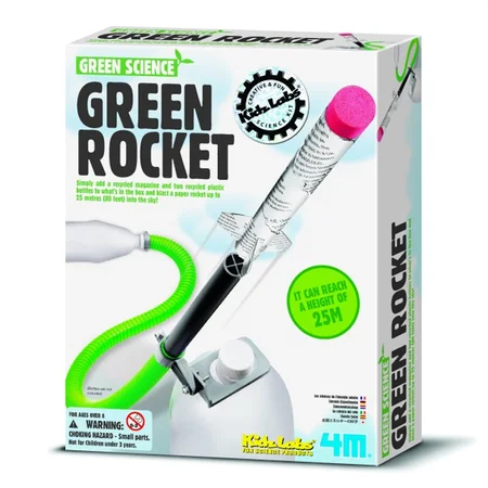 4M Green Science eksperiment legetøj, Grøn raket