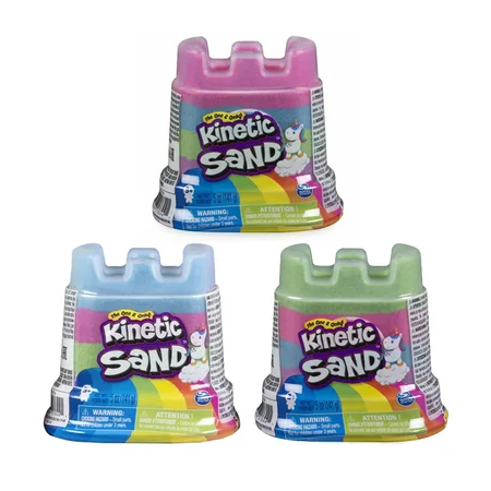 Kinetic Sand, Rainbow Unicorn ass.