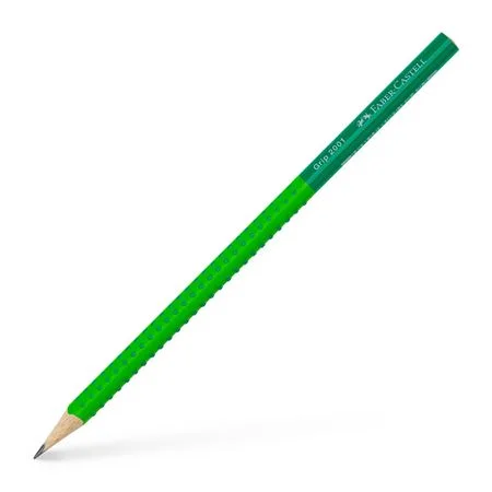 Faber Castell grip blyant, 2-farvet grøn