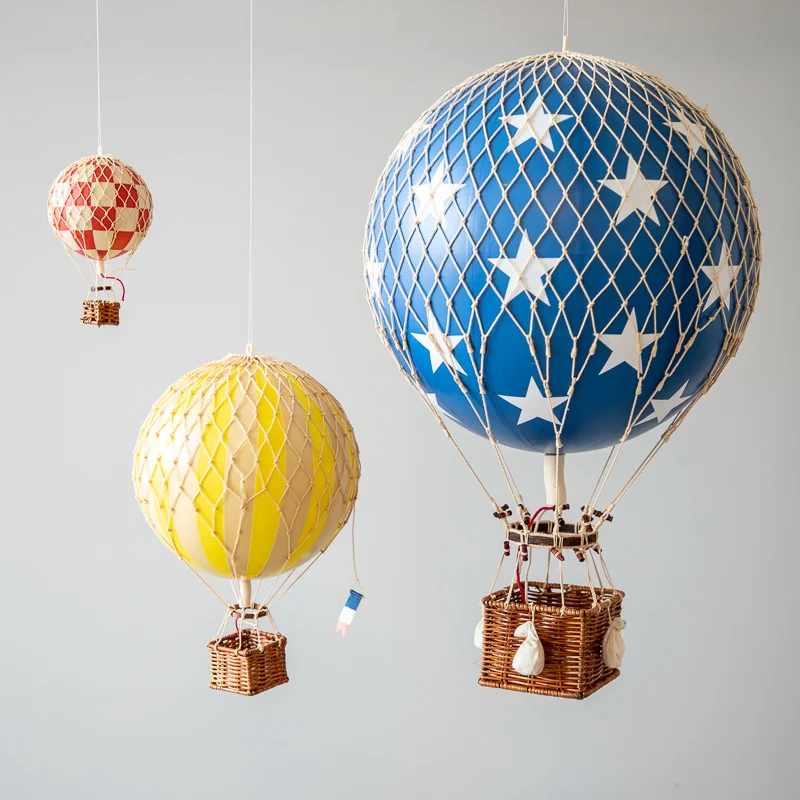 Authentic Models luftballon 18 cm - gul