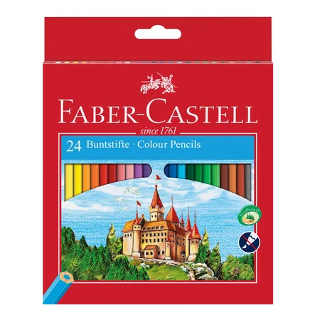 Faber Castell farveblyanter, 24 stk