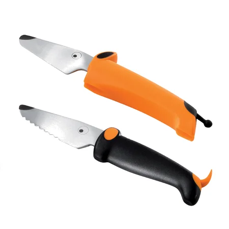 Kinderkitchen køkkenknive, orange og sort
