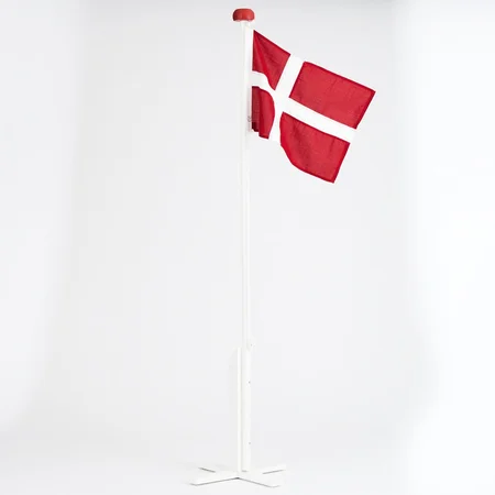 Langkilde & Søn flagstang med Dannebrogsflag, 180 cm