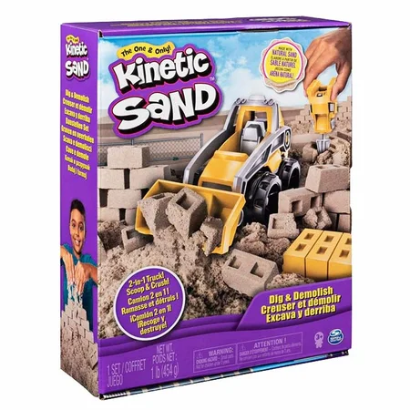 Kinetic Sand entreprenørsæt