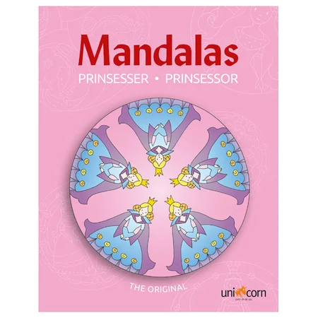 Mandalas- Eventyrlige prinsesser