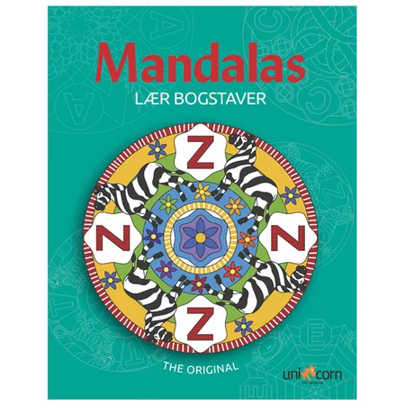 Mandalas- Lær bogstaver