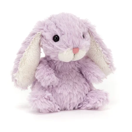 Jellycat yummy kanin lavendel, 15 cm