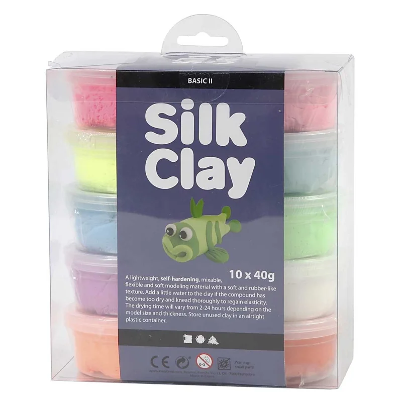 Silk Clay 10 x 40 gram