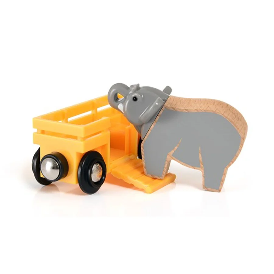 BRIO vogn med elefant