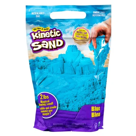 Kinetic Sand, magisk sand blå - 907 gram