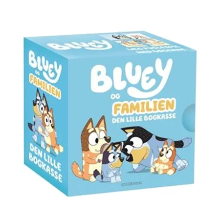 Bluey og familien. Den lille bogkasse