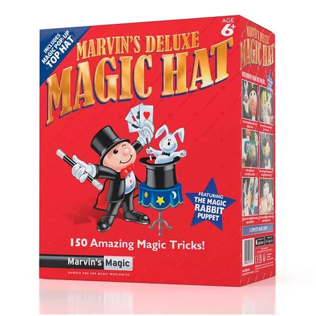 Marvins Magic - Tryllesæt Deluxe med kanin og høj hat