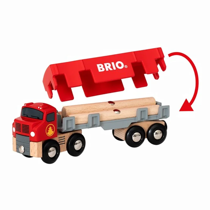 BRIO lastbil med tømmer