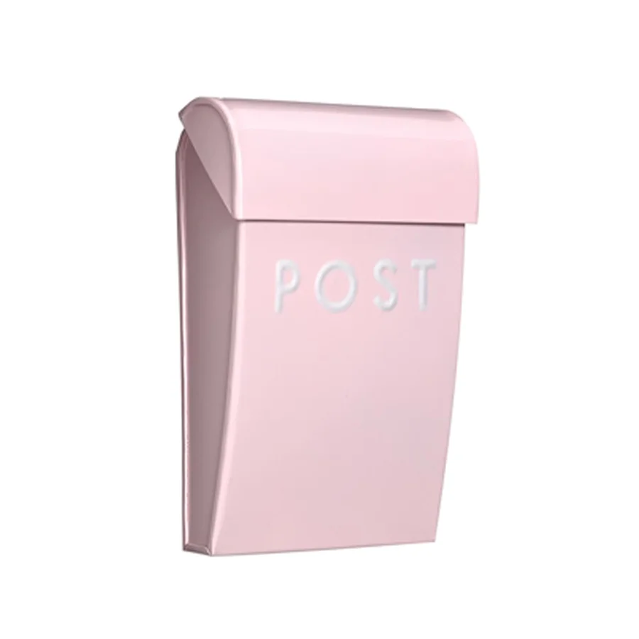 Bruka Design postkasse, micro - rosa