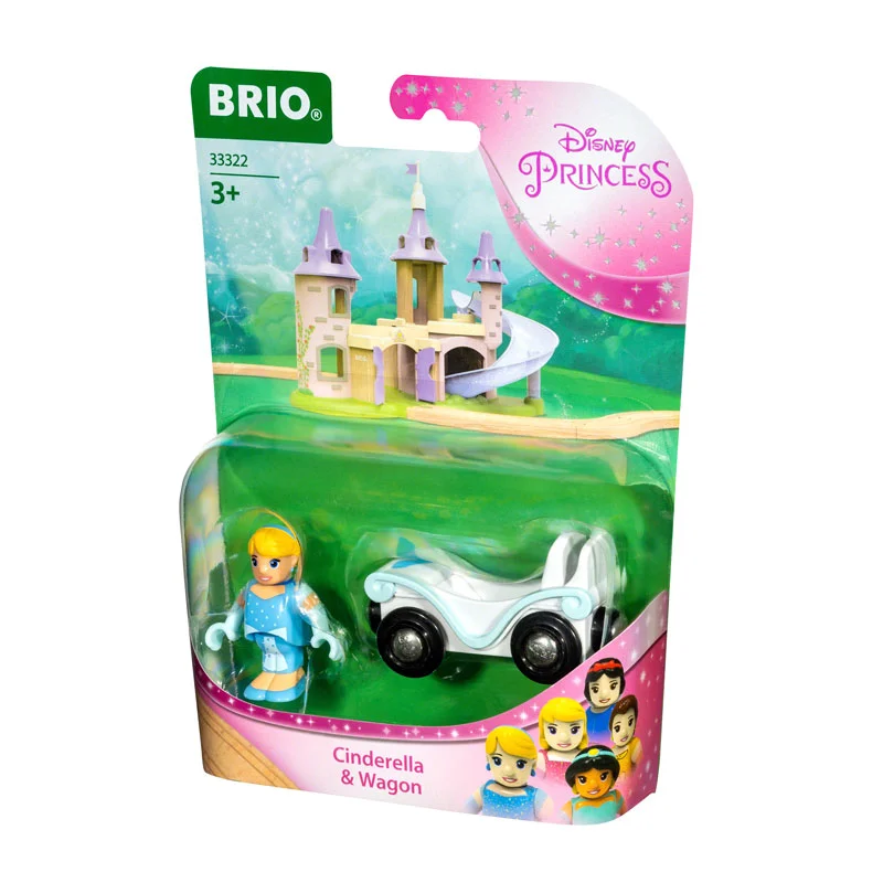 BRIO Disney Askepot og vogn