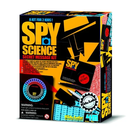 4M KidzLabs eksperiment legetøj, Spion videnskab