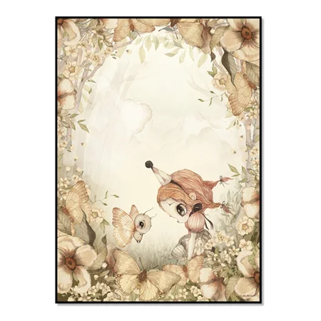 Mrs Mighetto plakat, The Rose Forrest - 50x70 cm