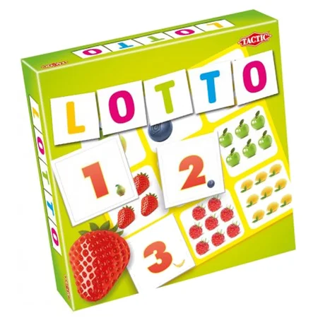 TacTic lotto spil, frugter og tal