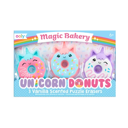 Ooly viskelædersæt med duft, Unicorn Donuts
