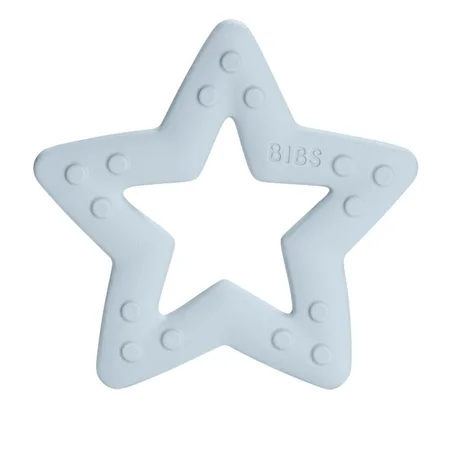 Bibs Bitie bidering, Stjerne - baby blue