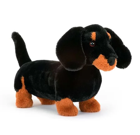 Jellycat DOGS - Freddie Gravhund, 17 cm