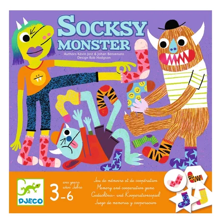 Djeco Spil, Socksy Monster