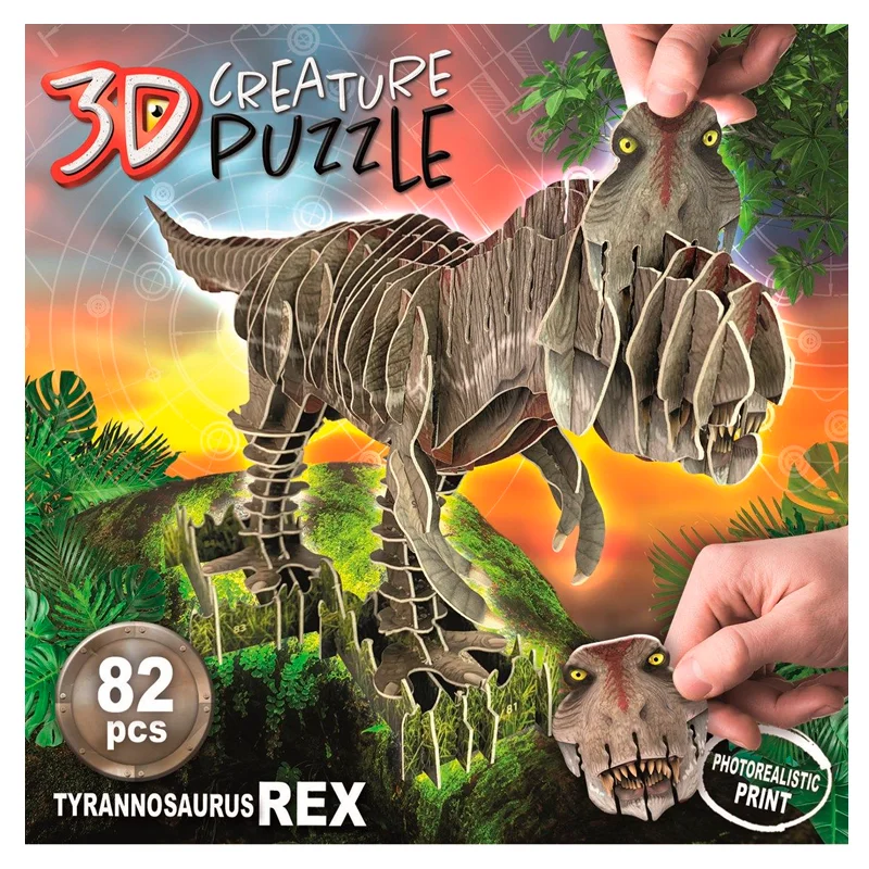 Educa 3D Creature puslespil, T-Rex