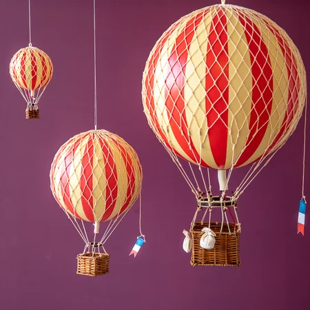 Authentic Models luftballon 18 cm - rød