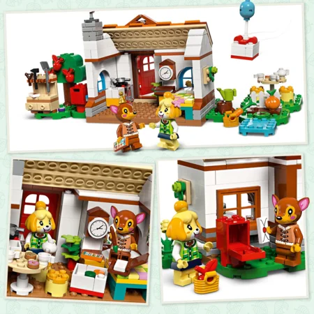 LEGO® ANNIMAL CROSSING Isabelle på husbesøg