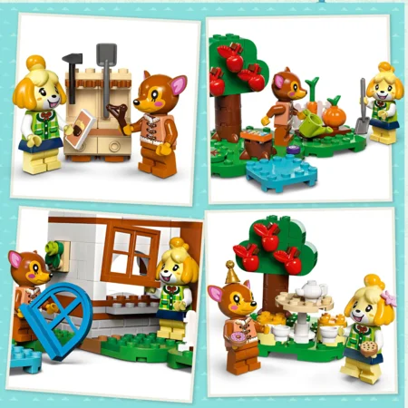 LEGO® ANNIMAL CROSSING Isabelle på husbesøg