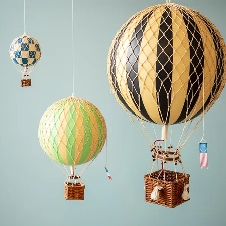 Authentic Models luftballon 32 cm - sort