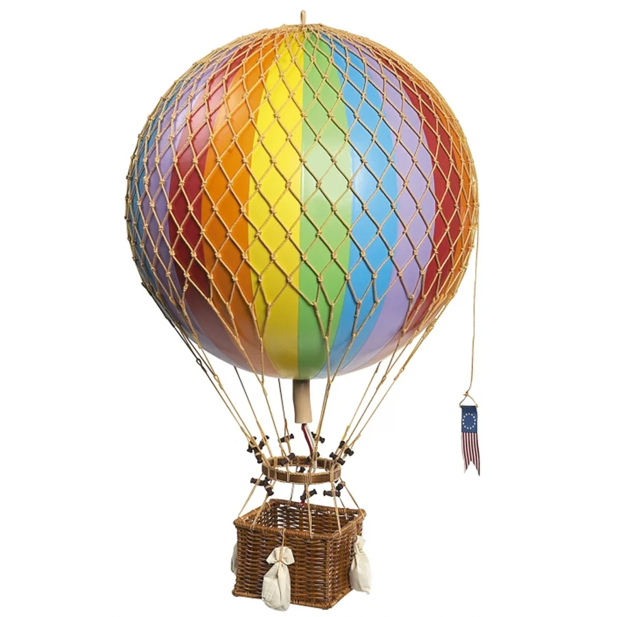 Authentic Models luftballon 32 cm - regnbue