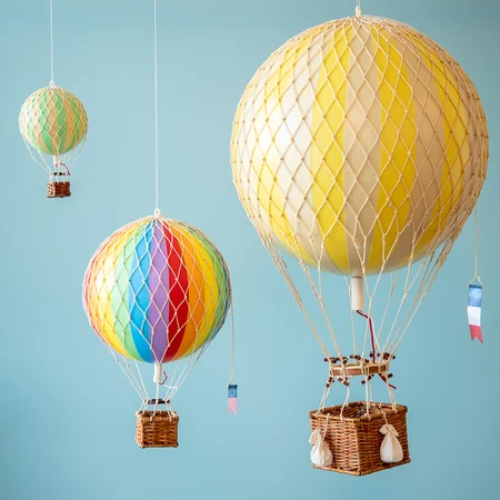 Authentic Models luftballon 8,5 cm - grøn