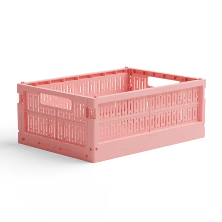 Made Crate foldekasse midi, candyfloss pink