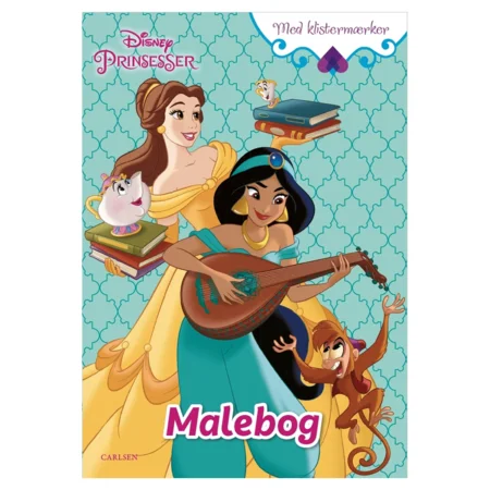 Disney prinsesser malebog
