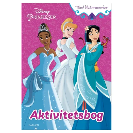 Disney prinsesse aktivitetsbog