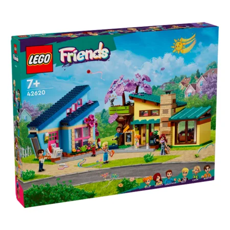 LEGO® FRIENDS, Olly og Paisleys huse