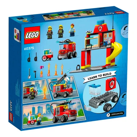 LEGO® CITY Brandstation og brandbil