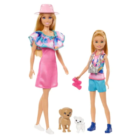 Barbie og Stacie inkl. hunde