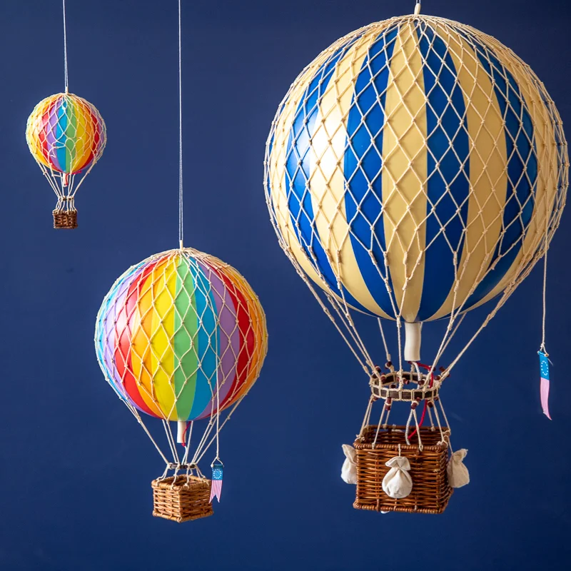 Authentic Models luftballon 8,5 cm - regnbue
