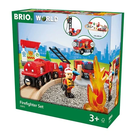 BRIO togbane, brandmandssæt