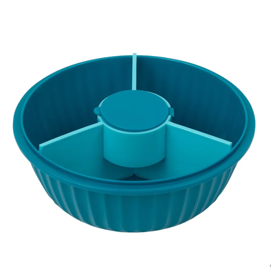 Yumbox poke bowl madkasse med skillevæg, lagoon blue