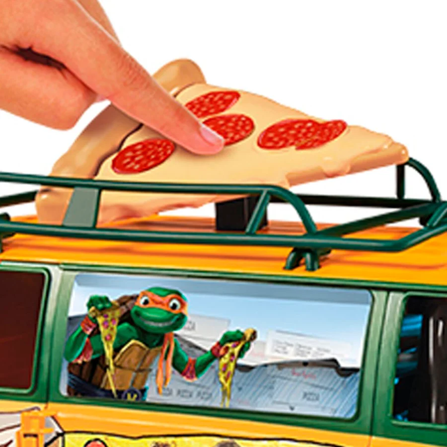 Ninja turtles mutant mayhem pizza varevogn