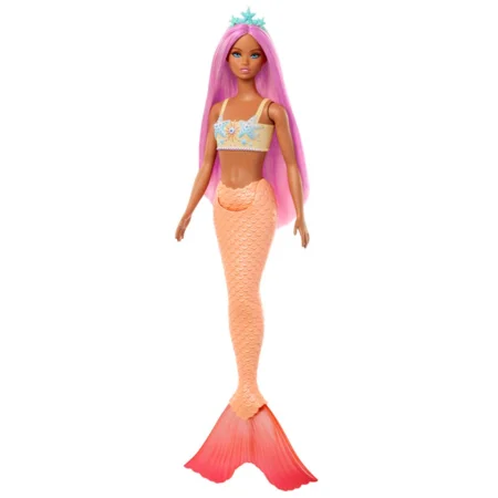 Barbie havfrue-dukke, pink