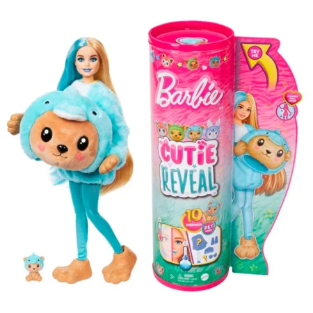 Barbie Cutie Reveal, bamsebjørn i delfin-dragt