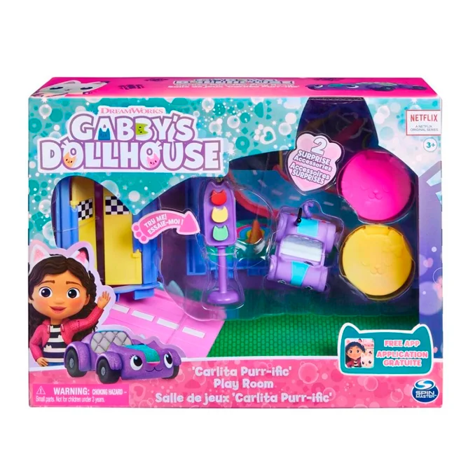 Gabby's dollhouse deluxe legeværelsesæt