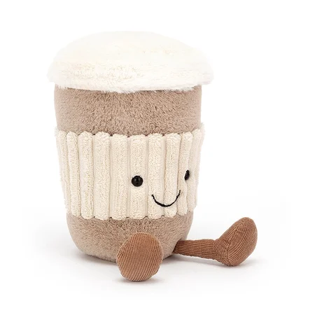 Jellycat bamse, Amuseable Coffee-To-Go - 15 cm